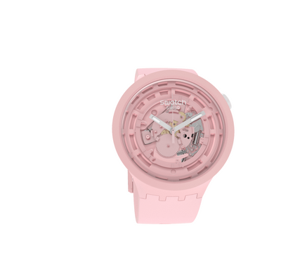 Swatch Big Bold Next Bioceramic C- Pink Watch New with Box