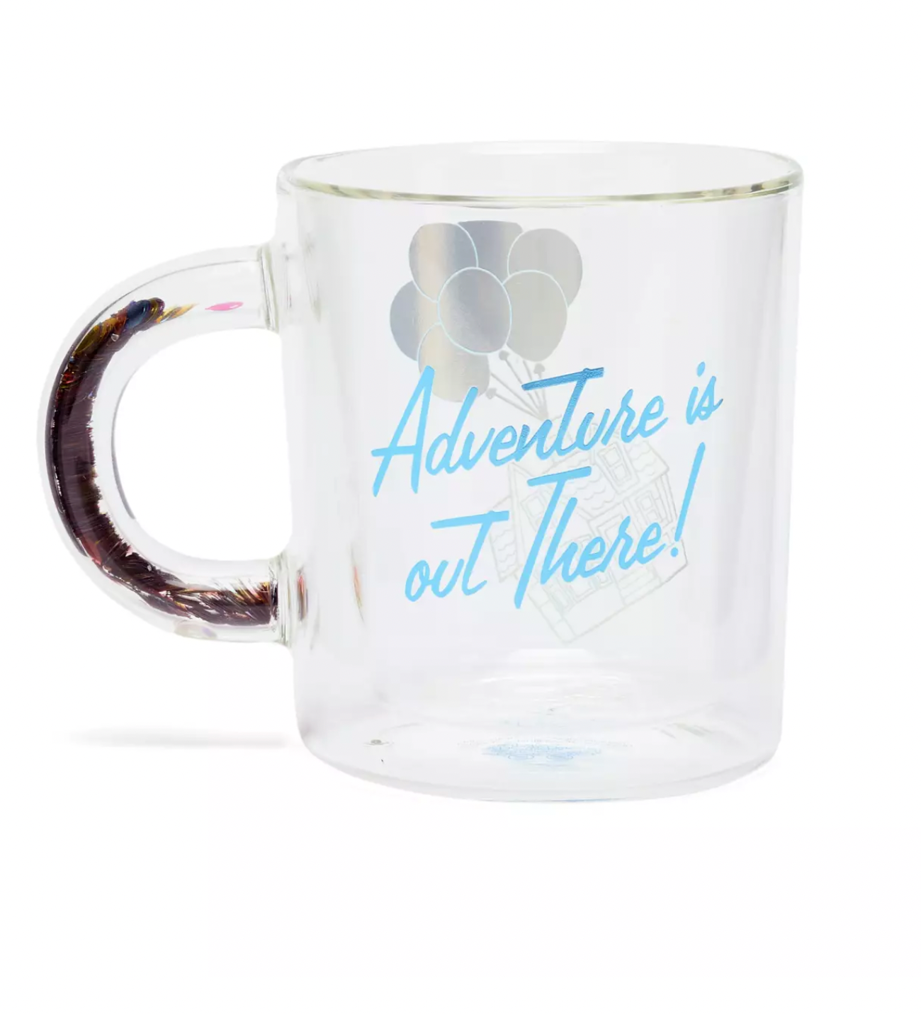 Disney Parks UP Adventure is Out There Glass Mug New