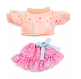 Disney NuiMOs Outfit Frozen Floral Skirt and Top Art of Brittney Lee New w Card