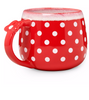 Disney Minnie Polka Dot Bow 20oz Coffee Mug New