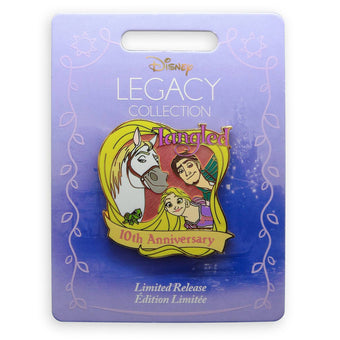 Disney Legacy 10th Anniversary Tangled Rapunzel Limited Pin New with Card