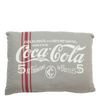 Authentic Coca Cola Coke Pre-1910 Taupe Pillow New with Tags