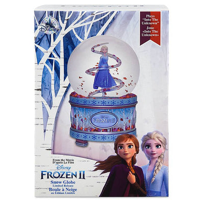 Disney Frozen II Elsa Snowglobe Plays Into the Unknown New with Boz