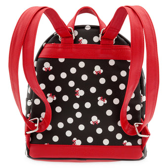 Disney Parks Minnie Mouse Dots & Bows Mini Backpack New with Tags