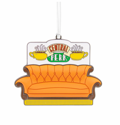 Hallmark Friends Central Perk Cafe Couch with Dimension Ornament New with Card