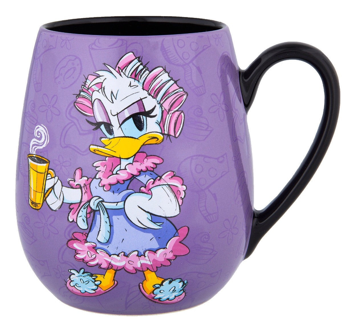 Disney Parks Daisy Bold and Sweet Just Like My Coffee Ceramic Mug New