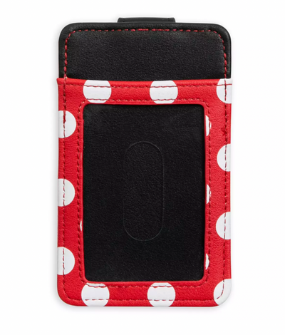 Disney Parks Minnie Bow and Dots Credit Card Wallet New with Tags