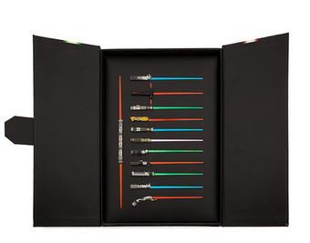 Disney Store Star Wars Lightsabers Limited Edition Pin Set New with Box