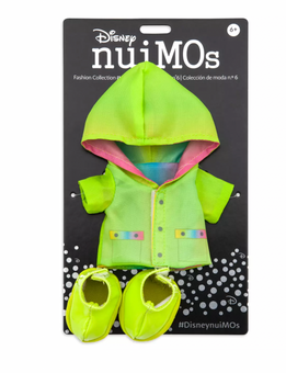 Disney NuiMOs Outfit Rain Jacket and Rain Boots New with Card