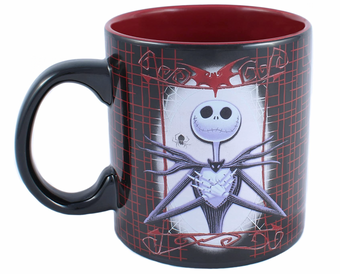Disney Jack Skellington Nightmare Before Christmas Arms Crossed Jumbo Mug 20 oz
