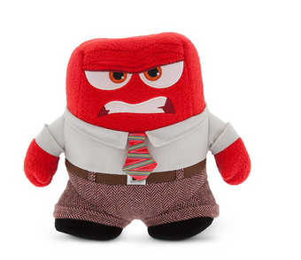 Disney Pixar Anger Plush Inside Out Small New with Tag