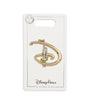 Disney Parks Walt Disney World ''D'' with Cinderella Castle Pin New with Card