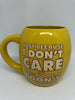 Universal Studios The Simpson Homer Just Because I Don't Care Coffee Mug New