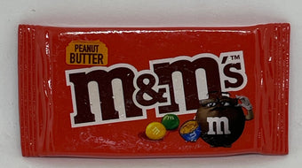 M&M's World Peanut Butter Candy Bag Magnet New with Tag