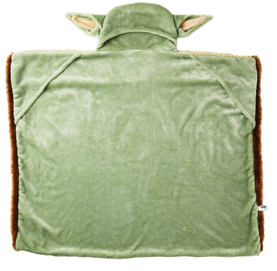 Hallmark Star Wars The Mandalorian The Child Grogu Hooded Blanket New with Tag
