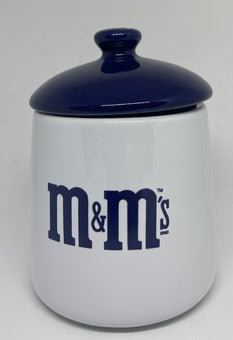 M&M's World Red Character First Candy in Space 1981 Ceramic Jar New