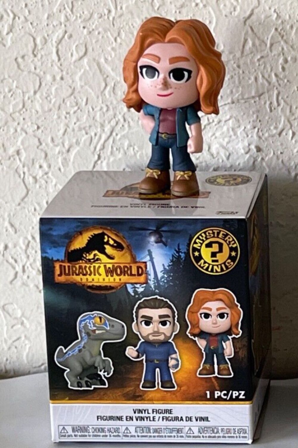 Funko Mystery Minis Jurassic World Dominion Claire Vinyl Figure New