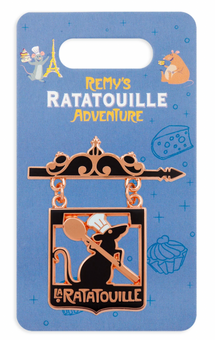 Disney Parks Remy Ratatouille Sign Pin Adventure New