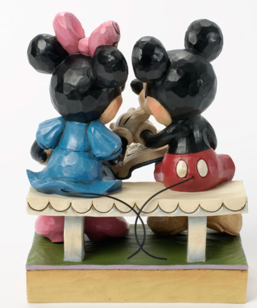 Disney Traditions Mickey and Minnie Sharing Memories Figure Jim Shore New w Box