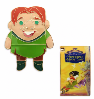 Disney The Hunchback of Notre Dame VHS Pin Set Limited Release New