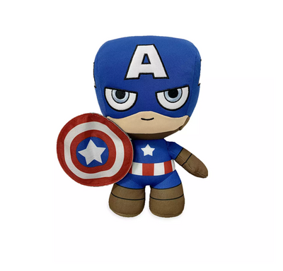 Disney Marvel Captain America Small Plush New with Tag