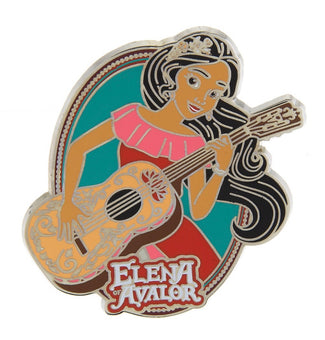 Disney Parks Elena of Avalor with Guitar Pin New with Card