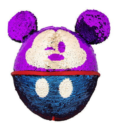 Disney Parks Mickey Reversible Sequined Plush New with Tag