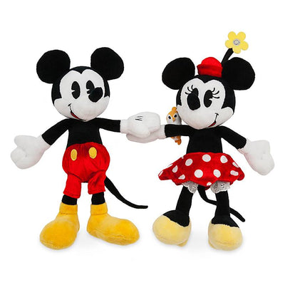 Disney Parks Mickey and Minnie Runaway Railway Magnetic Plush Set New with Tags