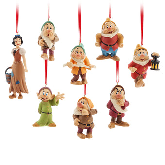 Disney Store Art of Snow White Ornament Set Limited Edition New With Box