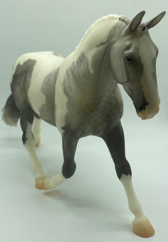 Breyer Horses Breyerfest 2022 Special Run Gray Pinto Matte Limited New