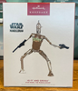 Hallmark 2022 Star Wars Mandalorian IG-11 and Grogu Christmas Ornament New W Box