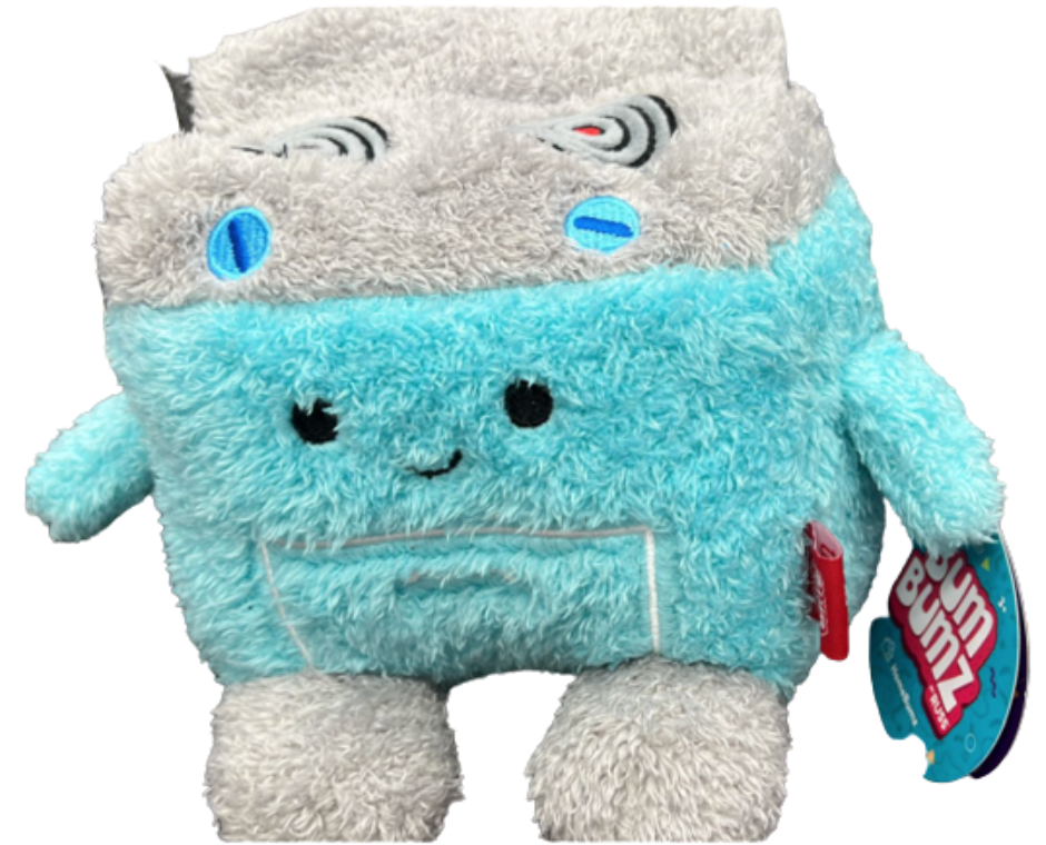 Bum Bumz RetroBumz Olan Oven Blue Beanbag Plush Kellytoy New With Tag