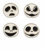 Hallmark Halloween Loungefly Disney Jack Skellington Faces Pin Set of 4 New