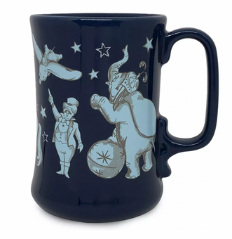 Disney Dumbo and Timothy Q. Mouse Logo Coffee Mug New