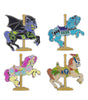 Disney Parks Carousel Horse Pin Set New with Card