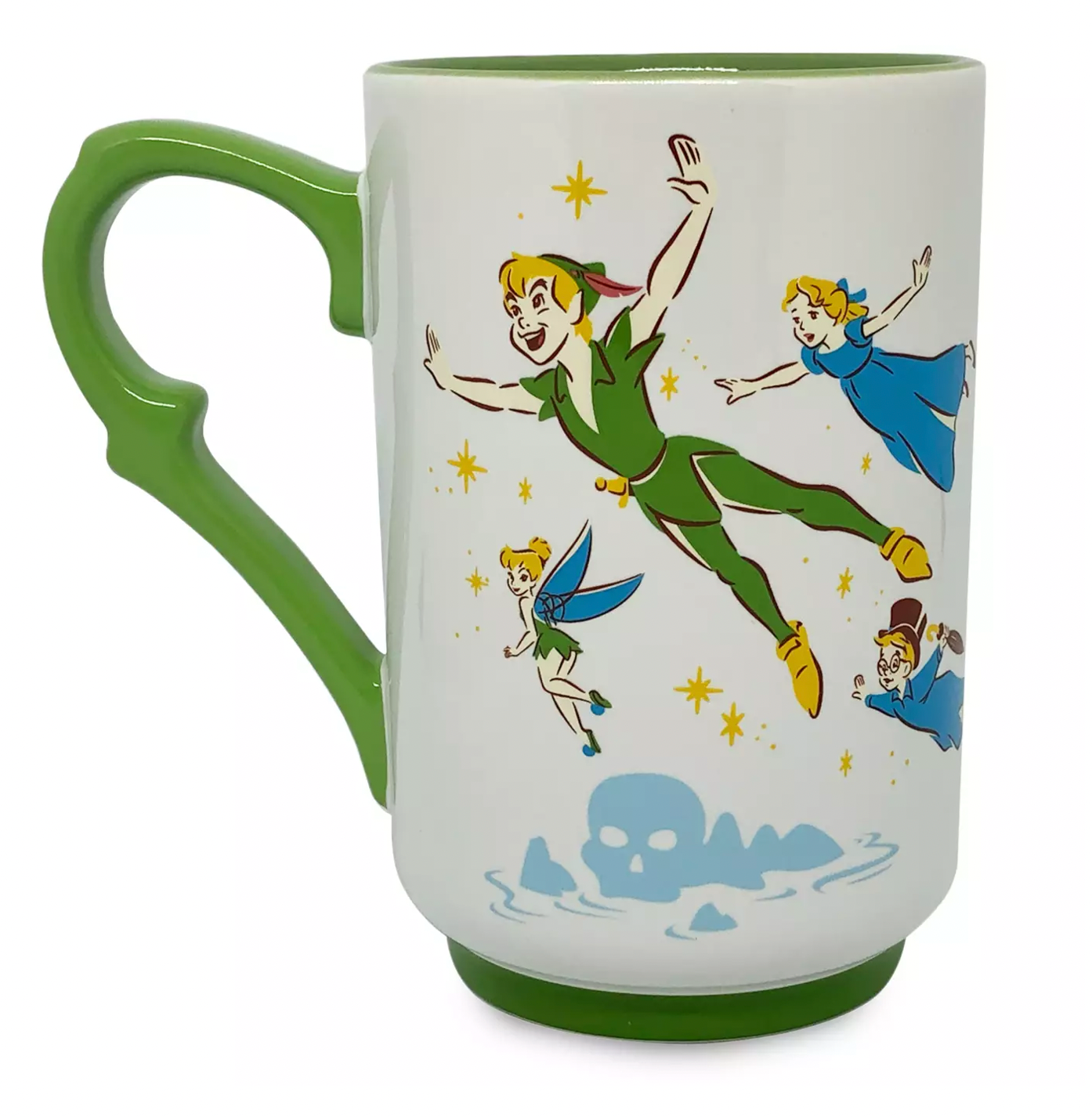 Disney Peter Pan Never Land Second Star to the Right Ceramic Coffee Mug New