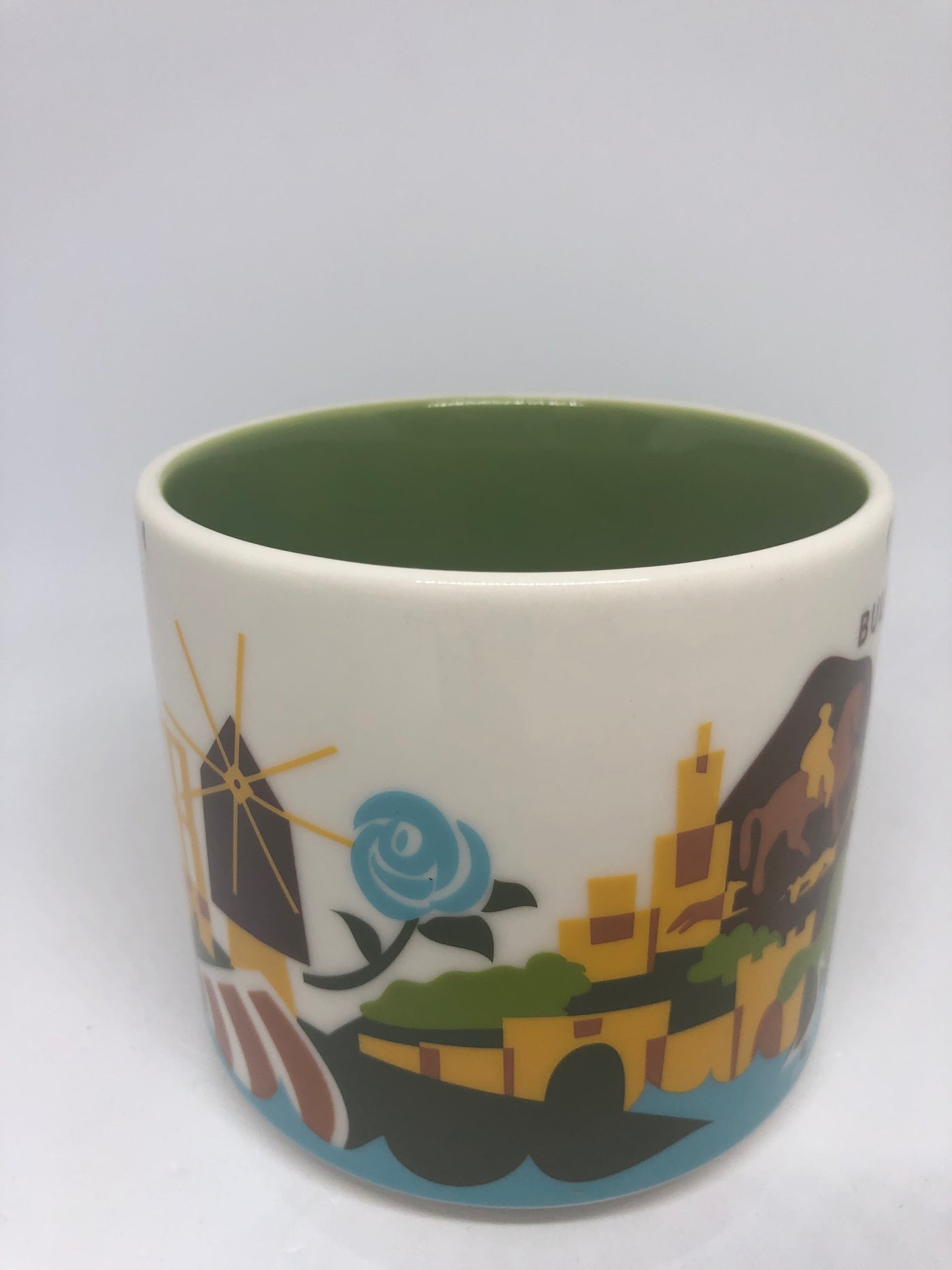 Starbucks You Are Here Collection Bulgaria Ceramic Coffee Mug New Box