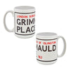 Universal Studios Harry Potter Grimmauld Place Coffee Mug New