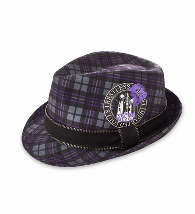 Disney Parks The Haunted Mansion Departed Souls Restless Spirits Fedora Hat New