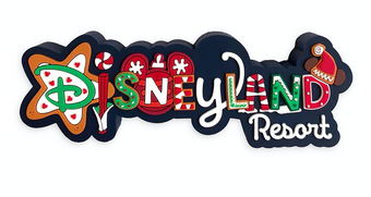 Disney Parks Disneyland Christmas Holiday Magnet New