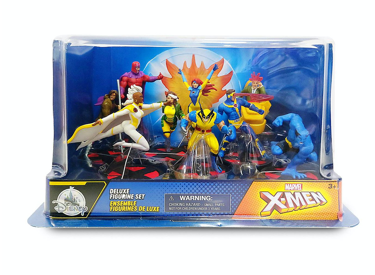 Disney Marvel X-Men Deluxe Figurine Play Set New with Box