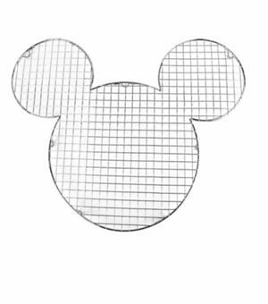 Disney Mickey Mousewares Collection Steinless Steel Icon Wire Cooling Rack New