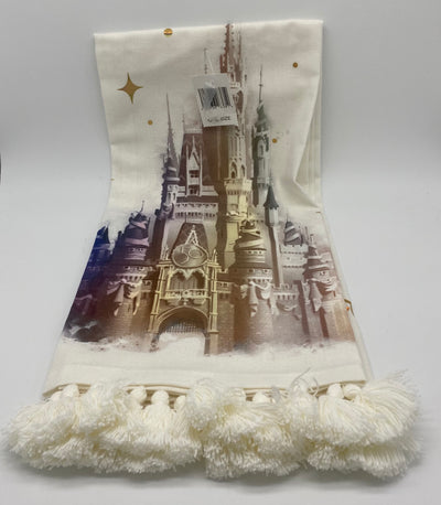Disney Parks WDW 50th Magical Celebration Cinderella Castle Kitchen Towel New