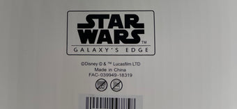 Disney Parks Star Wars Galaxy's Edge Droid Depot Glass Cutting Board New