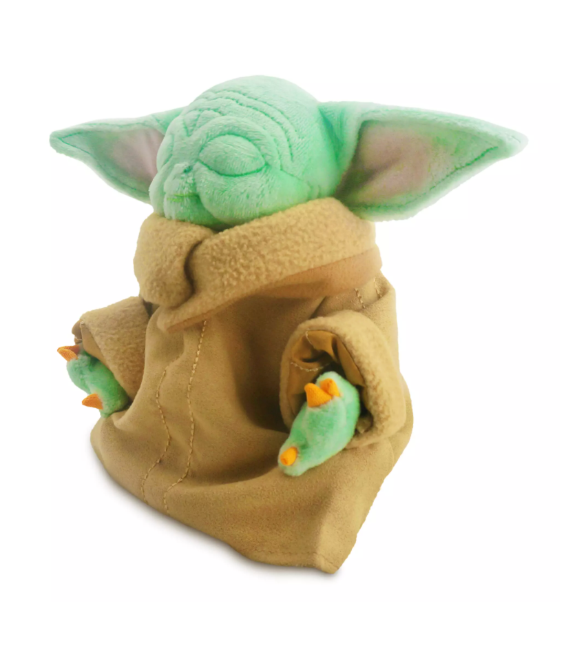 Disney Star Wars Yoda The Mandalorian The Child in Zen Pose Mini Bean Plush New
