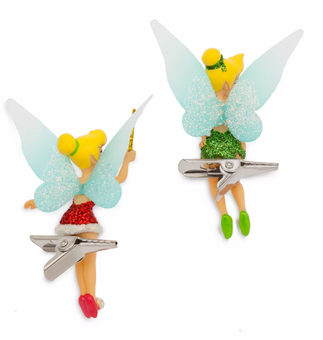 Disney Sketchbook Tinker Bell Clip-On Christmas Ornament Set New