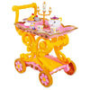Disney Store Beauty and the Beast Be Our Guest Singing Tea Cart Play Set Belle