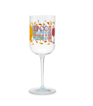 Disney Parks Epcot Food and Wine Festival 2021 Wine Glass New