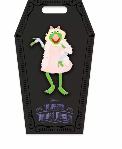 Disney D23 Muppets Haunted Mansion Kermit Halloween Costume Pin Limited New