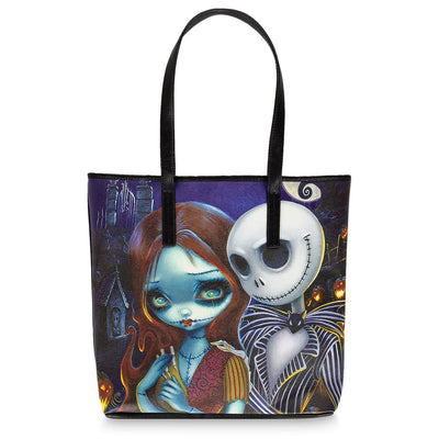 Disney The Nightmare Before Christmas Tote by Jasmine Becket Griffith New w Tags